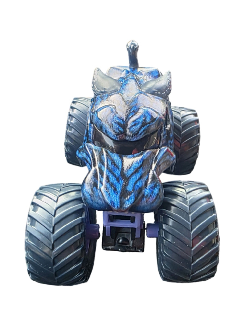 Boys Monster Jam Toy Monster Truck One Size Blue and Purple